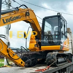 Аренда ямобура «Liugong E609» на базе экскаватора